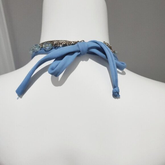 LISMAR Europe- Cornflower Blue Triangle Bikini Top- 30B - Picture 7 of 10